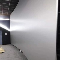 Écran de projection cinéma 3D 4K haute définition, design métallique acoustiquement transparent, qualité cinéma