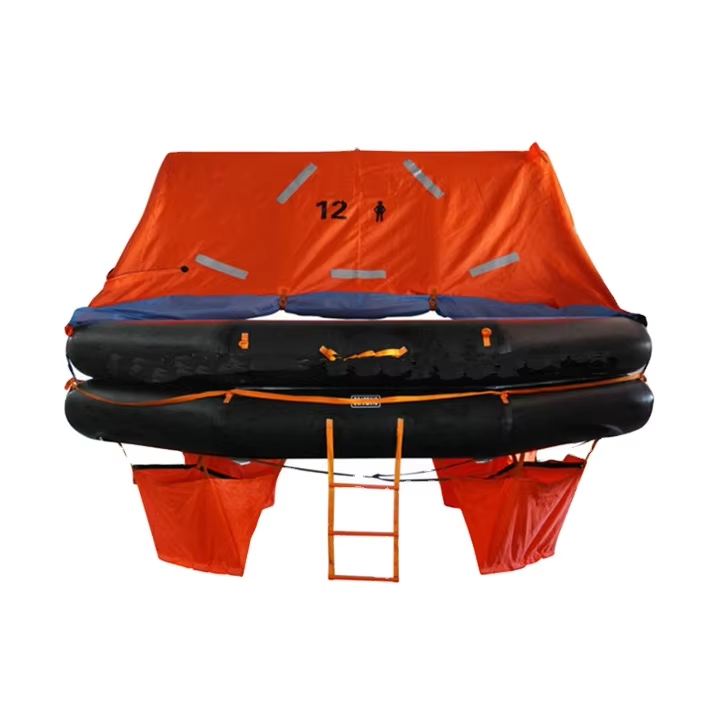 Life Raft Release System Inflatable Life Raft with Hydrostatic Release Unit - 25 Capacity