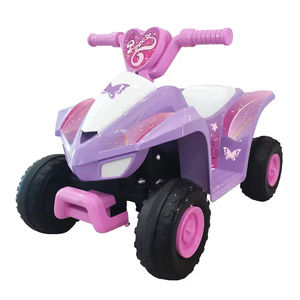 <span class=keywords><strong>Mini</strong></span> Quad Électrique Rose pour Enfants, Voiture Jouet à Quatre Roues pour Bébés, Véhicule à Batterie pour Enfants de 2 à 4 Ans - Product Image 2