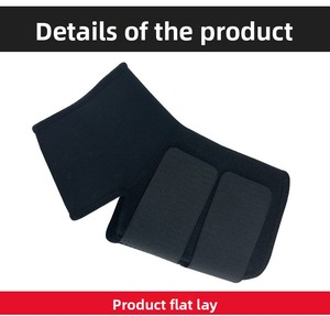 Chaussettes de compression élastiques respirantes en Spandex pour le soutien de la cheville, anti-entorse, pour le basketball et le football (vente en gros) - Product Image 4