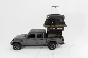 Tente de toit double couche pour <span class=keywords><strong>camping</strong></span> et pêche en 4x4, ouverture rapide automatique quatre saisons pour voiture - Product Image 2