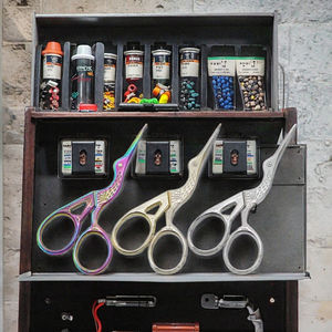 Ciseaux à broder vintage européens en acier inoxydable, à bord lisse, pour couper le fil et le fil à broder, usage domestique - Product Image 3