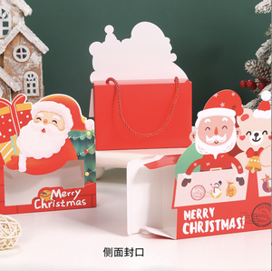 Emballage cadeau en papier Apple Belle boîte de papier de Noël pour gâteau aux bonbons - Product Image 4