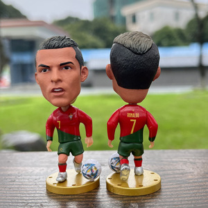 Figurine d'action sur le thème du football pour le Portugal : Ronaldo, Pepe, Jota, B. Fernandes – Ornement de divertissement - Product Image 5