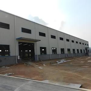 Nhà kho Kết Cấu Thép Q235/q345 đúc sẵn với kích thước tùy chỉnh Bảo hành 5 năm cho nhà xưởng nhà kho - Product Image 1