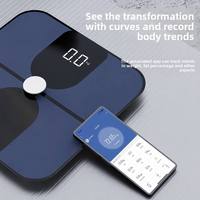 Báscula Inteligente de Fábrica Confiable, Báscula Digital Bluetooth para Baño, Seguimiento de Datos de Peso Corporal, Diseño Moderno, Soporte para Pesaje