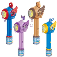 YT Wholesale Cheap Cartoon Electric Bubble Wand Automatic Bubble Blower with Rich Bubbles Outdoor Kids Toy with Bubble Water