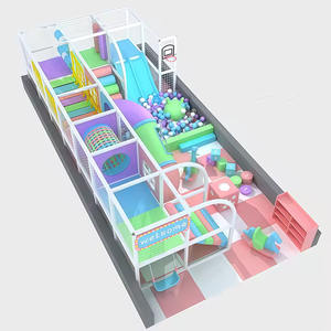 Custom Design Fun Kinder Indoor-Spielgeräte, Softplay-Bereich mit Tunneln, Rutsche und Ball Pool für Entertain ment Center - Product Image 4