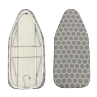 Mesa de Planchar Portátil Personalizable, Tabla Plegable para Planchar Ropa con Soporte Metálico y Gancho para Colgar, Certificación CE