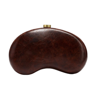 Women Novel Cashew PU Leather Clutch <b>Purse</b> Faux Leather Handbag Unique Evening Bag for Show Date Night Sightseeing - Product Image 6