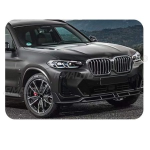 ลิ้นกันชนหน้ารถยนต์แบบดิฟฟิวเซอร์ สีดำเงา สำหรับตกแต่ง BMW X3 X4 G01 G02 G08 ปี 2022+ อุปกรณ์ตกแต่งรถยนต์ - Product Image 6