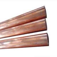 Barre de cuivre à tige ronde de 3mm 6mm 8mm 10mm 20mm Vente en gros Bon prix 99.9% Cuivre pur C1100