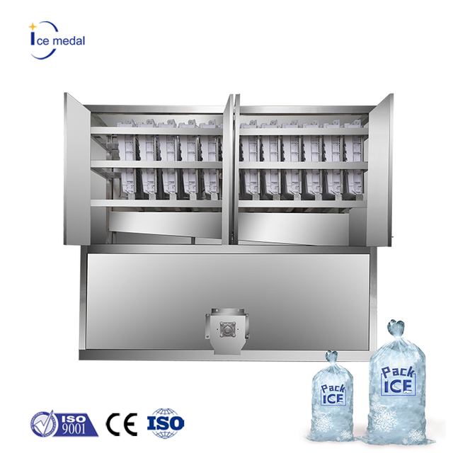 ICEMEDAL 1 to 10 Ton High Quality Automatic Ice Cube Maker Machine for Hotel Ice Making Machine Factory Maquina De Hielo En Cubo