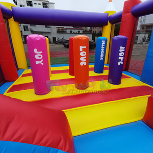 Kids fun time bounce house for party chateau gonflable inflatable crayon bouncy castle - Product Image 5