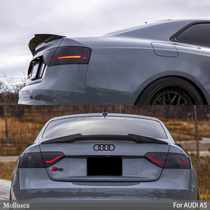 สปอยเลอร์หลังคาร์บอนไฟเบอร์ทรงรังผึ้งสไตล์ M4 สำหรับรถ A5 B8 B8.5 2 ประตู คูเป้ 8T3 ปี 2007-2017 - Product Image 6