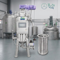 Filtre auto-nettoyant à grattoir interne automatique à haute teneur en solides en acier inoxydable SS316 304 pour la filtration de la production d'adhésifs
