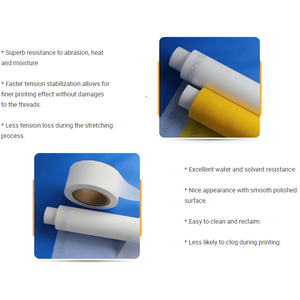 Polyester lụa in ấn màn hình 77T 80t 90t <span class=keywords><strong>100t</strong></span> trắng màu vàng được sử dụng trong in ấn dệt T-Shirt in ấn - Product Image 3
