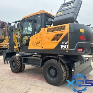 รถขุดล้อยี่ห้อฮุนได รุ่น Hw150 150 125kw เครื่องยนต์คัมมินส์ พร้อมเกียร์บ็อกซ์ สำหรับงานก่อสร้าง สภาพใหม่เอี่ยม ประสิทธิภาพเยี่ยม - Product Image 5
