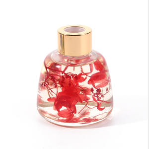 ขวดแก้วกระจายกลิ่นทรงกลมขนาด100มล. จุกสีทองใสใสน่ารัก - Product Image 4