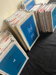 Tùy chỉnh kích thước in thiết bị dây lưới căng lụa bằng gỗ và nhôm đúc khung màn hình in ấn tấm - Product Image 3