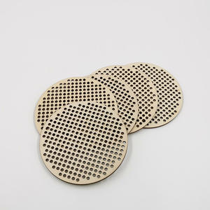 Al por mayor personalizado redondo de 4 pulgadas de madera Cruz puntada - Product Image 6