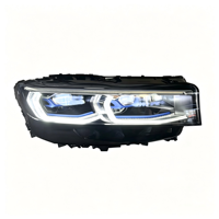 Phare avant gauche et droit pour BMW G12 LCI Série 7 19-22, faisceau de conduite adaptatif, DRL bleu Signature, phares avant à LED automatiques
