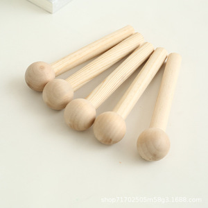 Wooden Pegboard Accessories Round Wooden Sticks <b>Pine</b> Material Durable For Connectors <b>Shelf</b> Supports - Product Image 1