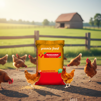 Prémélange vitaminique pour volailles de qualité alimentaire, stimulateur de croissance animale, prémélange pour poules pondeuses, prolonge la période de production d'œufs maximale