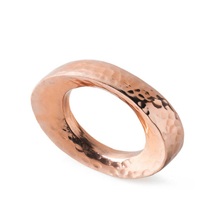 ห่วงรัดผ้าเช็ดปากชุบทองแดงแหวนผ้าเช็ดปากชุบทองกุหลาบ - Product Image 1