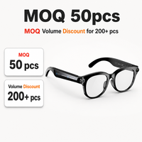 Gafas Inteligentes con IA y Logotipo Personalizado, Cámara de 8MP, WiFi 5.3, Resistentes al Agua IPX4, Video 1080P, Audio de Oído Abierto, Gafas de Sol OEM/ODM