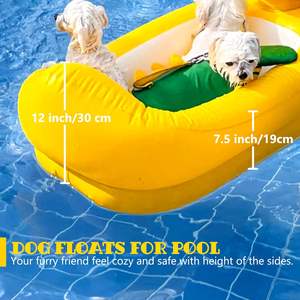 Flotador Inflable de PVC para Mascotas con Forma de Pato Amarillo - Estándares de la UE y EE. UU. - Product Image 4