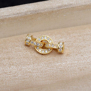 Hebilla de Plata S925 con Perla, Hebilla Mini para Sombrero 5747, para Pulseras y Collares, Accesorios y Componentes de Joyería - Product Image 4