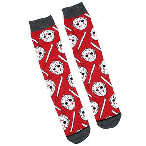 Whale Cotton Black Friday TerrorSox Hombres Mujeres Unisex Calcetines de moda Jason Voorhees Película Calcetines Nuevo diseño Venta al por mayor Calcetines de payaso - Product Image 6