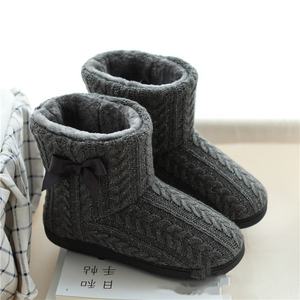 Women <strong>Ladies</strong> Girls Winter Knitted Fabric Plush Home Warm Indoor <strong>Slipper</strong> Boot <strong>Bootie</strong> - Product Image 6