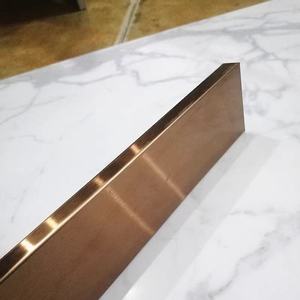 Plinthe en acier inoxydable Bafang moderne, durable, imperméable, facile à installer, protège les murs, <span class=keywords><strong>couvre</strong></span> les espaces entre les sols, pour usage domestique - Product Image 4