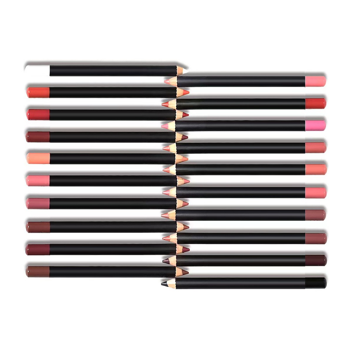 21 цвет, с контурным карандашом для губ, матовая, водостойкая, карандаш, Длительное Действие, ручка-губная помада, косметика, косметический блеск для губ, губной блеск с