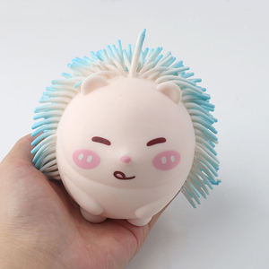 Soft TPR Hedgehog Music Stress Relief Squeeze Toy Cute Simulation Animal Kneading Fun - Product Image 2