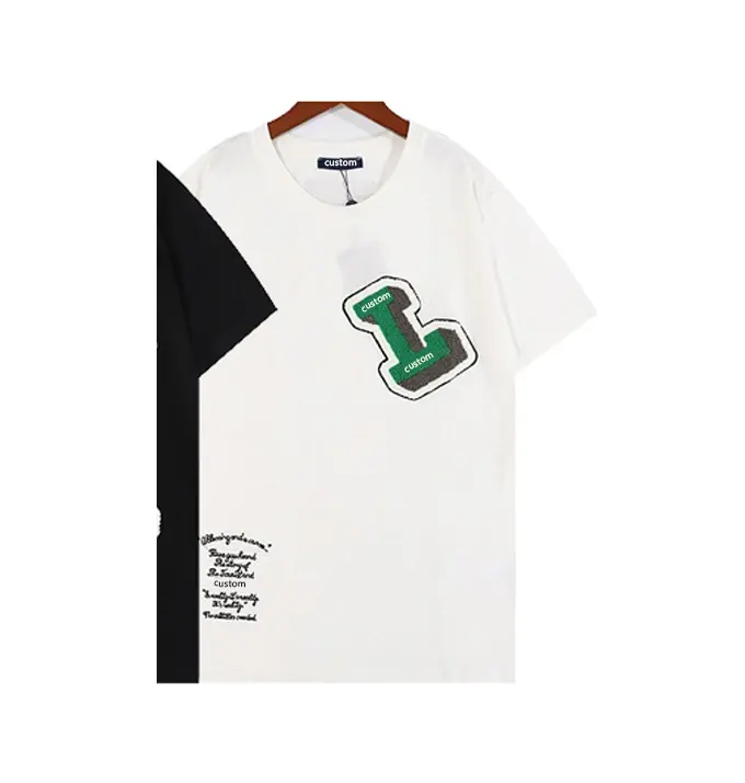 Proveedor de camisetas de moda de algodón de gran tamaño camiseta personalizada Boxy Fit camiseta en blanco para ropa de hombre Camiseta