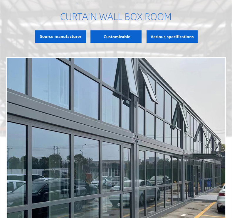 160square Sandwich Panel Flat Pack Prefab House Office