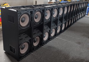 Big Outdoor Event <span class=keywords><strong>Line</strong></span> <span class=keywords><strong>Array</strong></span> Hochleistungs-Dual-12-Zoll-3-Wege-Soundsystem - Product Image 4
