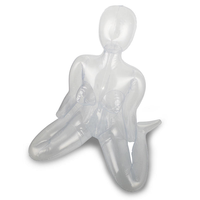 Nouvelle poupée gonflable en PVC transparent