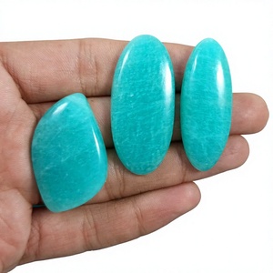 Cabujón de Amazonita Natural, Gema Suelta para Joyería, Gran Tamaño, Formas Variadas, Piedra de Alta Calidad - Product Image 2