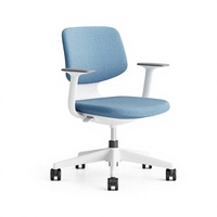 Chaise de bureau ergonomique colorée, dossier en maille respirante, chaise d'ordinateur pivotante et réglable en hauteur, chaise de travail à roulettes, pour la maison et l'étude des enfants.
