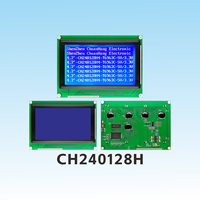 CH240128H4 240X128 COB Modul LCD Grafis Dot Matrix Baris Ganda 6963 T6963C-240x128 Layar LCD Tutorial Pabrik Langsung