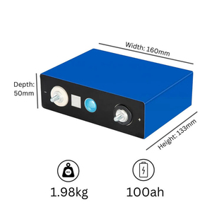 LF100L 3.2V 100Ah Lifepo4充電式バッテリーオリジナルグレードソーラーシステム屋外電源ボートRV - Product Image 2