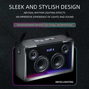 Sistema de Karaoke Portátil SKD, Altavoz Bluetooth para Exteriores con Karaoke Inalámbrico, Luz RGB, Micrófono Dual - Product Image 2