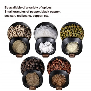 Electric Gravity Salt and Pepper Grinder Set with Adjustable Coarseness Automatic Pepper and Salt <b>Mill</b> Battery Powered Blue LED - Product Image 4