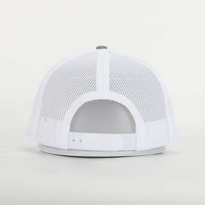 BSCI Factory Meidiney logotipo personalizado Premium Classic 6 paneles de alta calidad liso en blanco malla Gorras 112 gorra de camionero - Product Image 6
