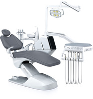 Fauteuil dentaire Unité de fauteuil dentaire de luxe Fauteuil médical avec tabouret de dentiste Fauteuil dentaire avec tabouret de dentiste