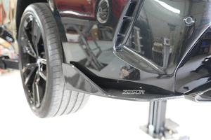 Ailerons arrière en fibre de carbone véritable style AD pour BMW Série 4 G22 G23 M440i 430i 2021-2024, <span class=keywords><strong>becquet</strong></span> de coffre, 2 pièces - Product Image 4